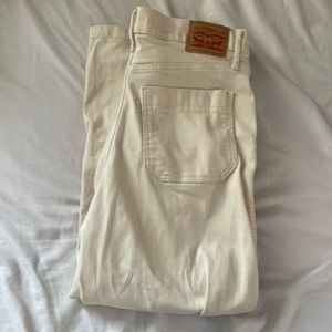 levis mile high cropped wide leg